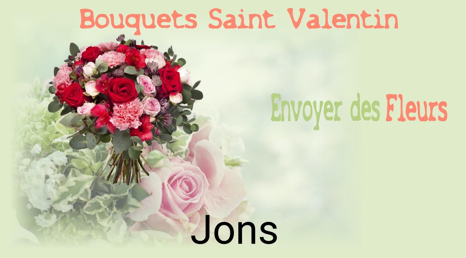 Roses de Saint-Valentin livrées à Jons